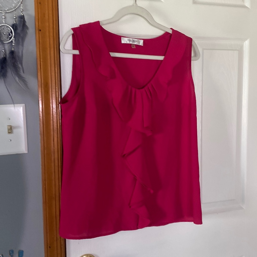 Flowy Magenta Tank